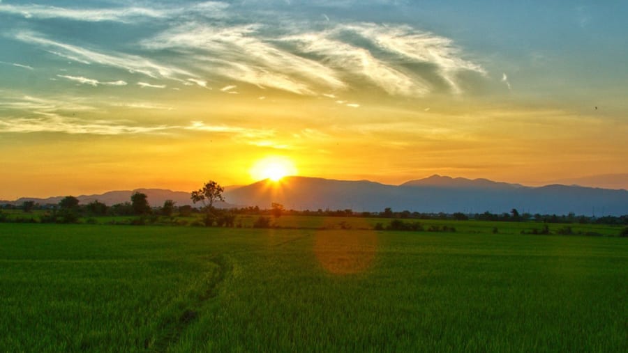 Horizon in all the beautiful shades