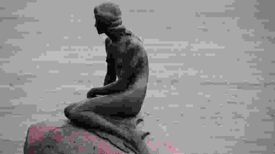 Mermaid statue