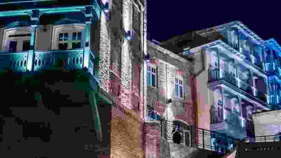 Walk around and see old city houses