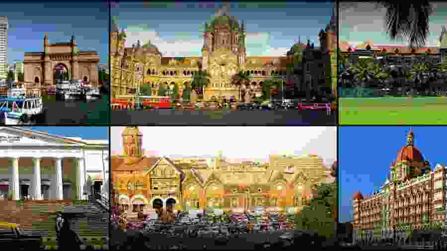Mumbai City tour collage
