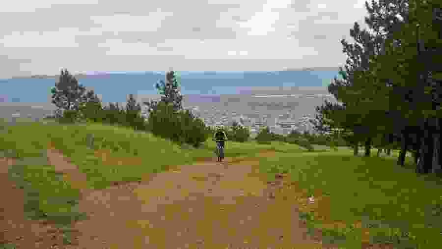 Ride up to an altitude of 1600 metres