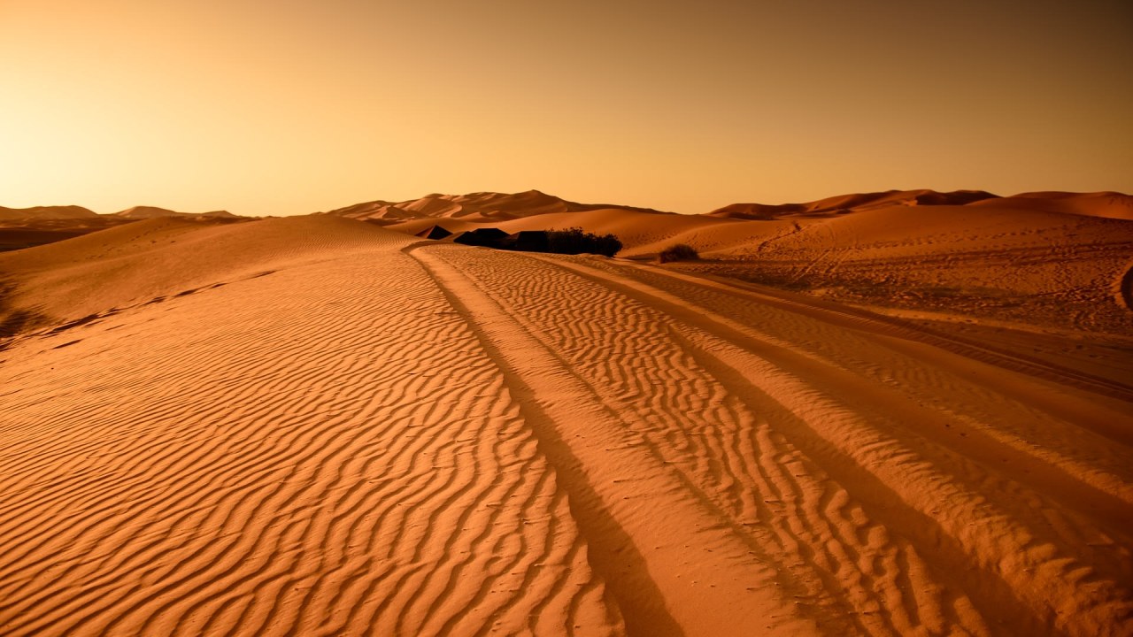 Marrakech, Kasbah Taourirt, Zagora, golden dunes of the Sahara
