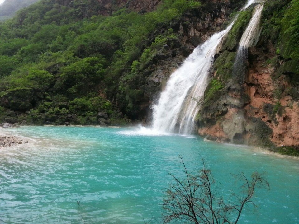 Ittin Mountain Cave balcony, Tomb of Job shrine, Koor Water Spring waterfalls