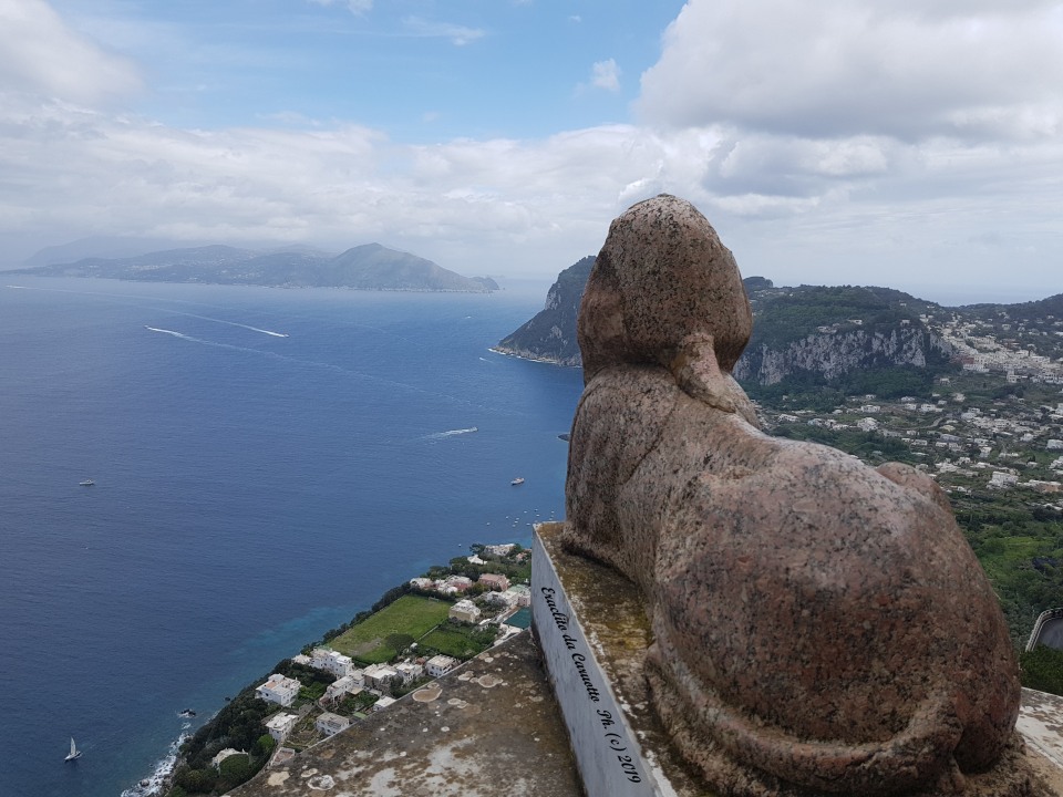 Sorrento Marina Piccola Harbour, Capri village via the iconic funicular, Anacapri surrounded by beautiful nature