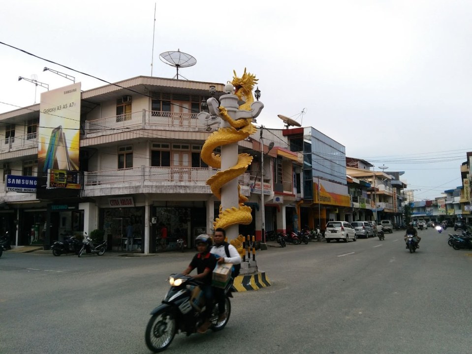 Old Dragon Temple, Masjid Raya Singkawang, the biggest Chinese temple in Kulor Village, Teluk Suak Agriculture Village