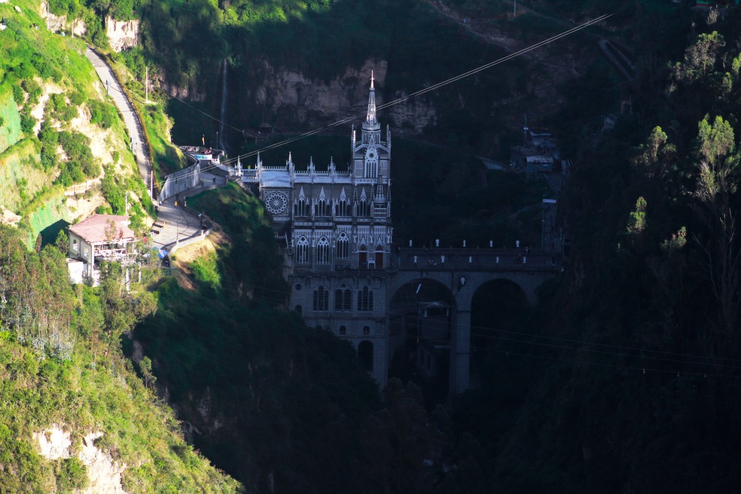 Las Lajas Sanctuary, Valle del Chota páramos, Topiary Garden, Tulcán Cemetery