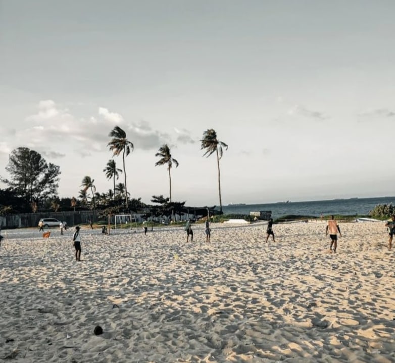 Coco Beach, Dar es Salaam, street food stalls, the Indian Ocean