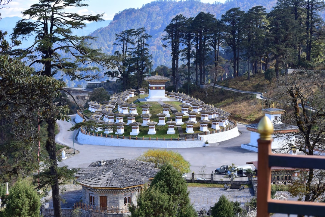 Paro Taktsang, Dochula Pass, 108 memorial Druk Wangyal Chortens, Buddha Dordenma statue