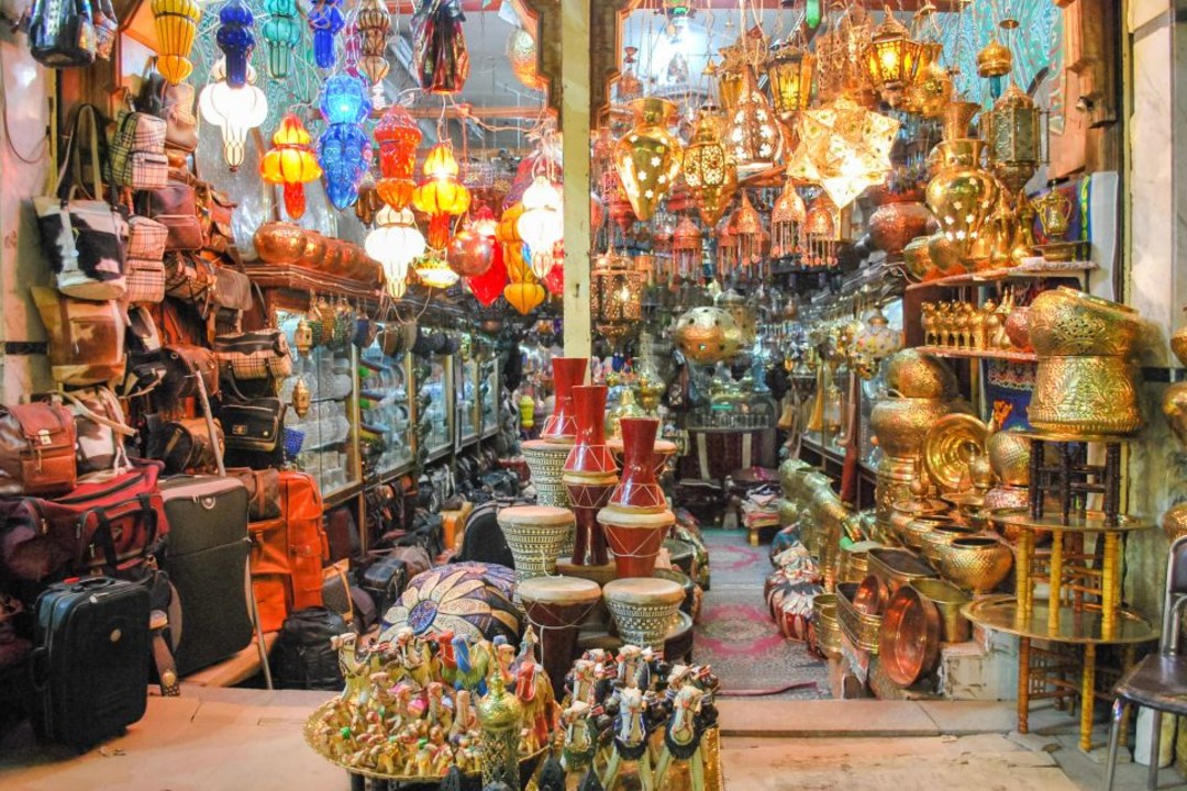 Giza Plateau, Great Pyramid of Giza, Great Sphinx of Giza, Khan el-Khalili