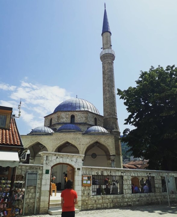 Sarajevo, charming streets and tiny alleys, colourful Persian-like carpets, oldest religious temples