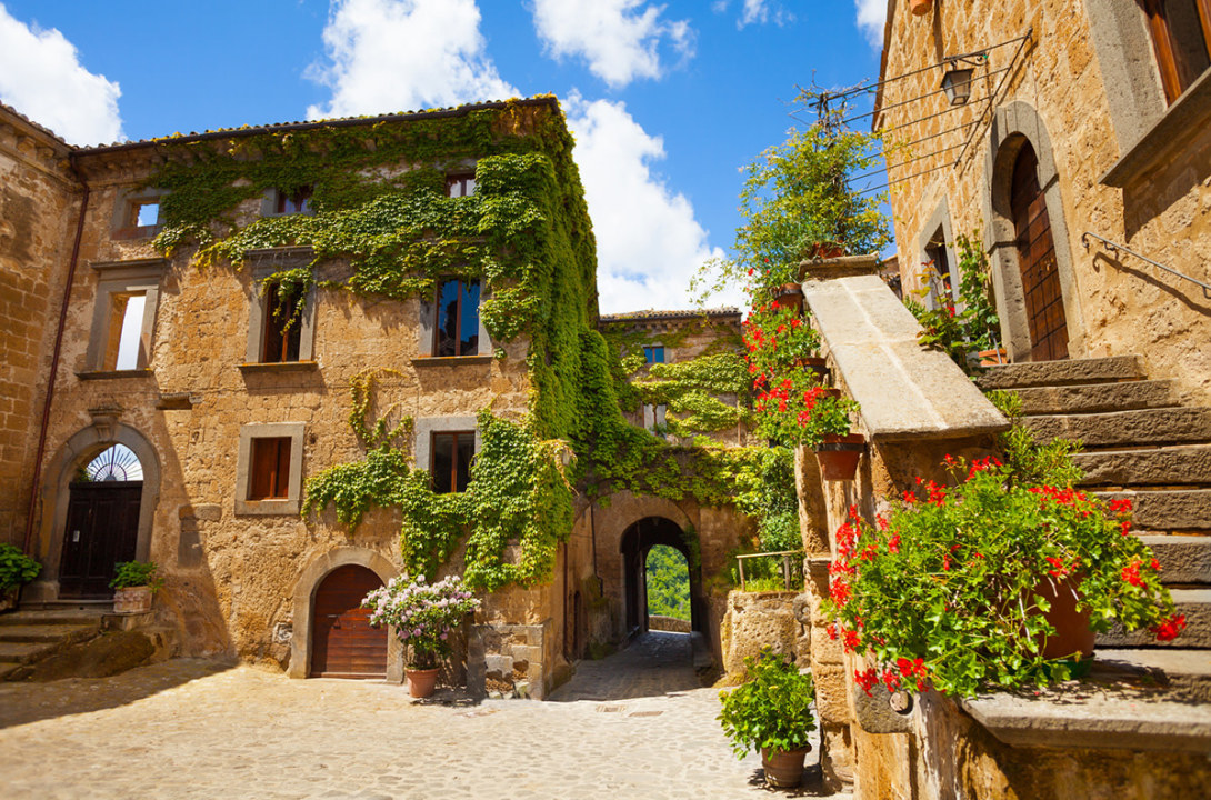 Orvieto Cathedral, Chapel of Saint Brizio frescoes, Pozzo della Cava caverns, Civita di Bagnoregio hilltop