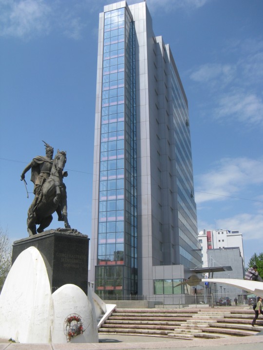 Stone Mosque, Clock Tower of Prishtina, New Born statue