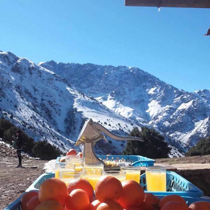 Imnan valley, Tizi Mzik, Berber villages