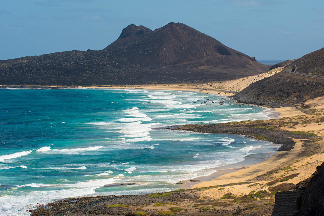 Monte Verde, Sandy Beach, Bay of Mindelo, Salamansa