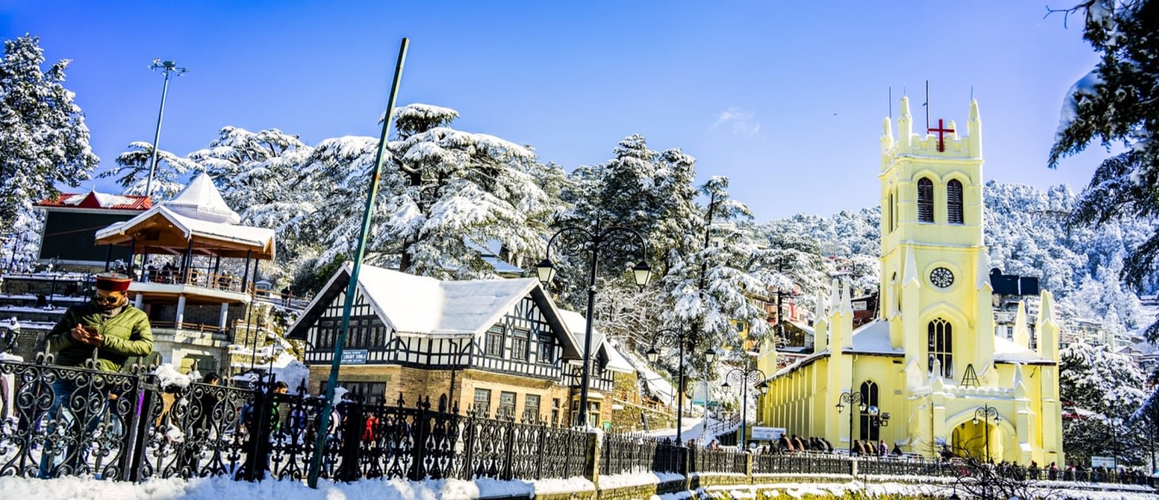 Mall Road, The Ridge, Christ Church, Naldehra golf course