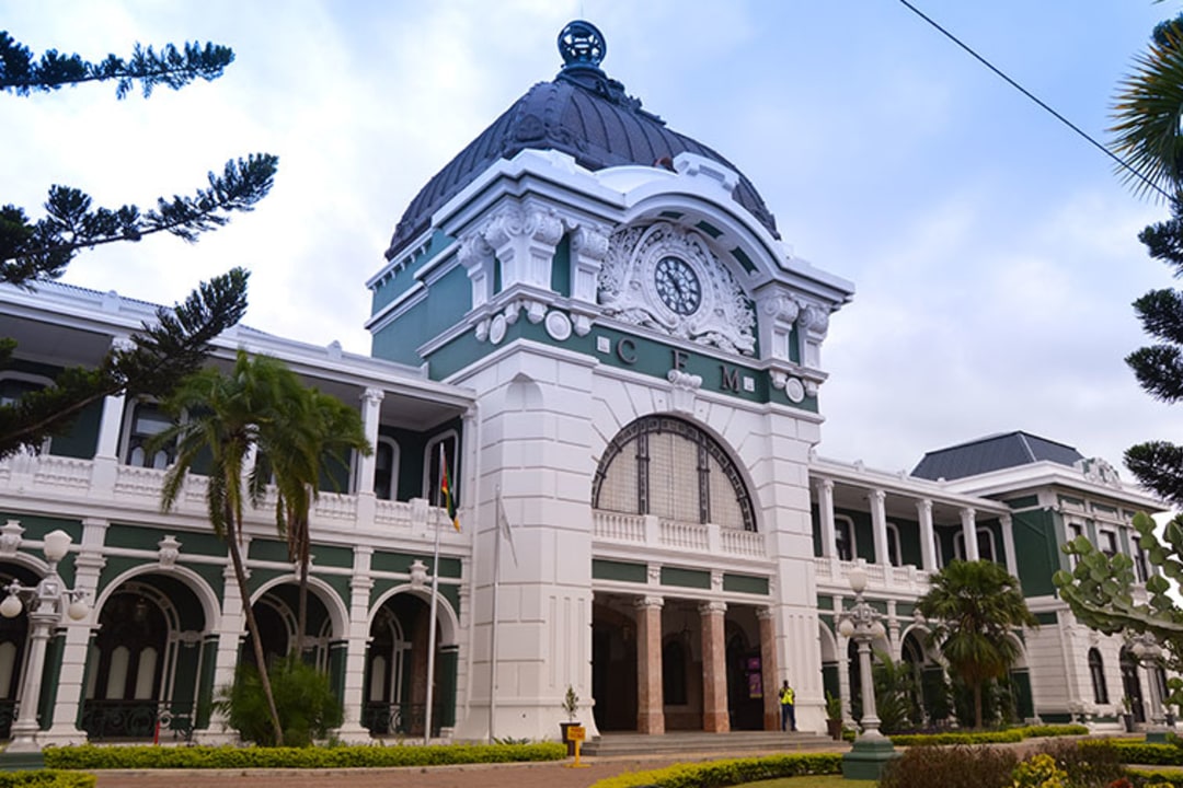 Praça da Independência, Cathedral of Our Lady of the Immaculate Conception, Maputo Central Railway Station