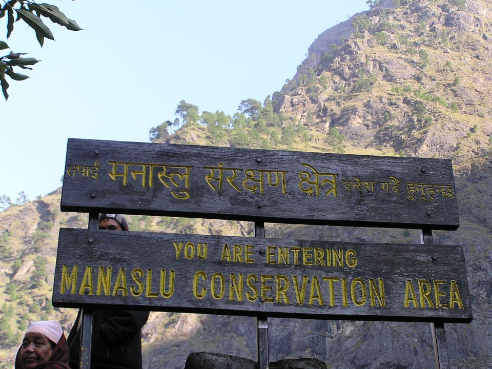 Mount Manaslu, Larkya La Pass, Samagaun village