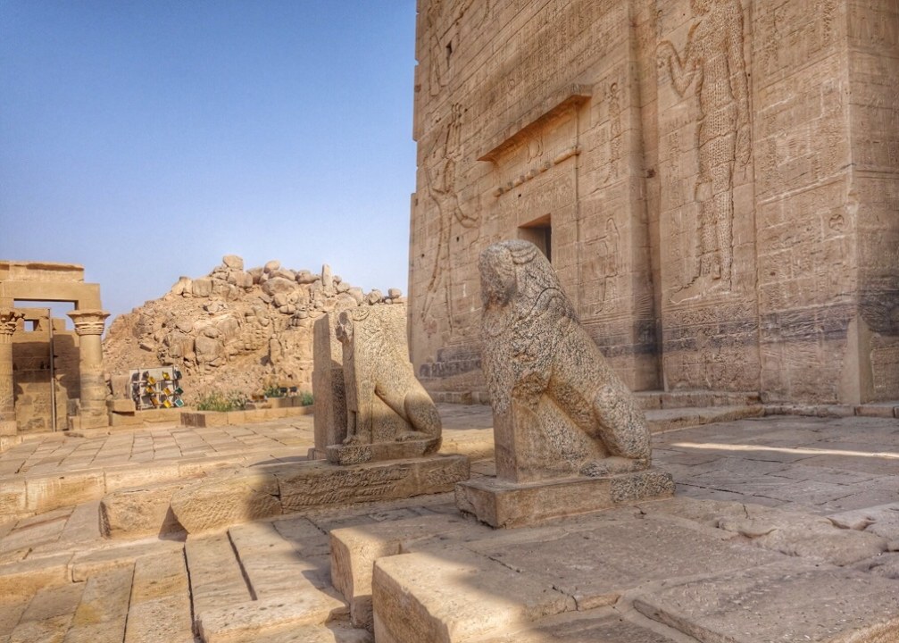 island-set Philae Temple, Unfinished Obelisk in its quarry, Aswan High Dam