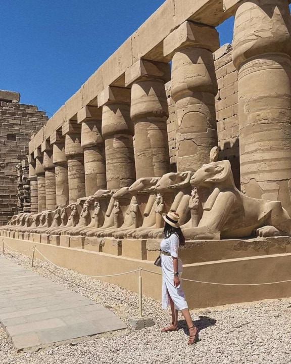 Karnak Temple Complex, Avenue of Sphinxes, Luxor Temple