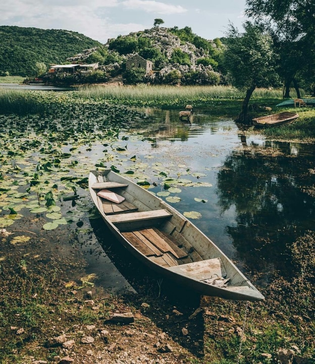 Lake Skadar (Montenegro), Virpazar village, viewpoint above St Stefan, Petrovacke Strane