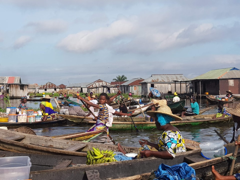 Ganvié stilt village, Lake Nokoué, Sacred Forest of Ouidah, Cotonou Craft Market