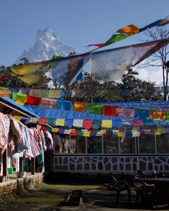 Mardi Himal View Point, Annapurna mountains, Australian Camp