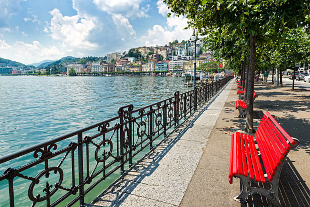 Piazza della Riforma, City Hall, parks of Lugano, historical architecture