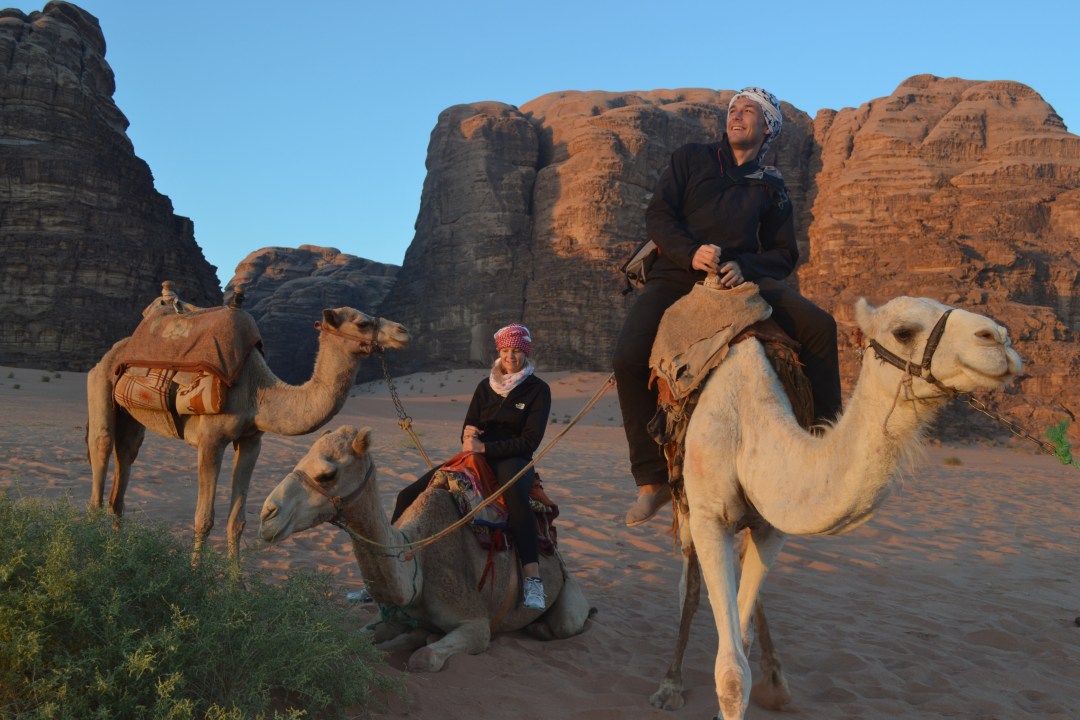 Wadi Rum desert, Amman Citadel hilltop, Roman Theatre ruins, King Abdullah Mosque