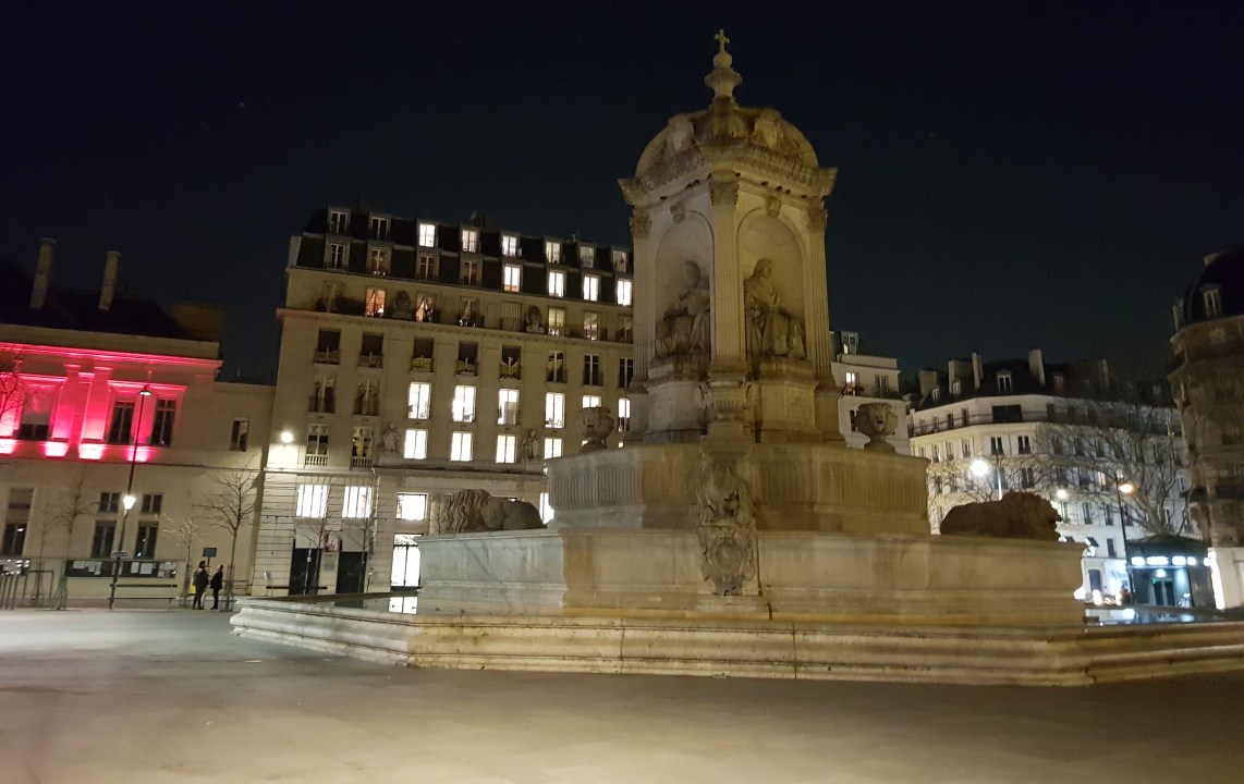 Fontaine Saint-Michel, Saint-Sulpice, Café de Flore, Luxembourg Palace