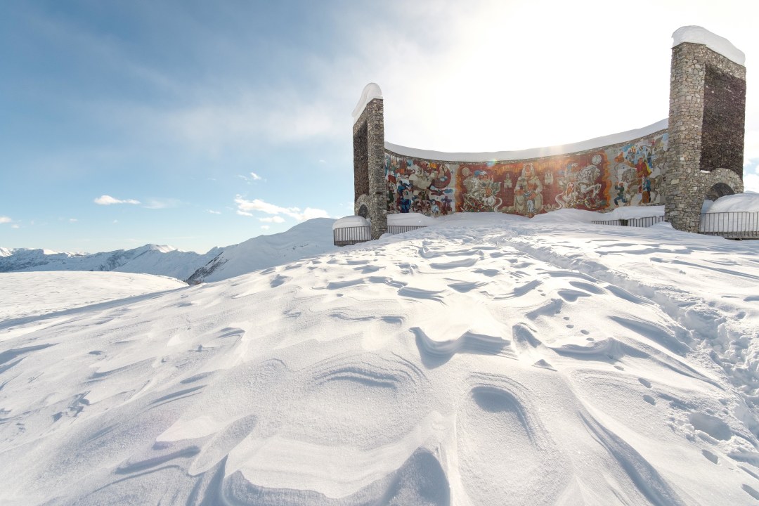 Gergeti Trinity Church, Ananuri Fortified Castle Ensemble, Gudauri ridges