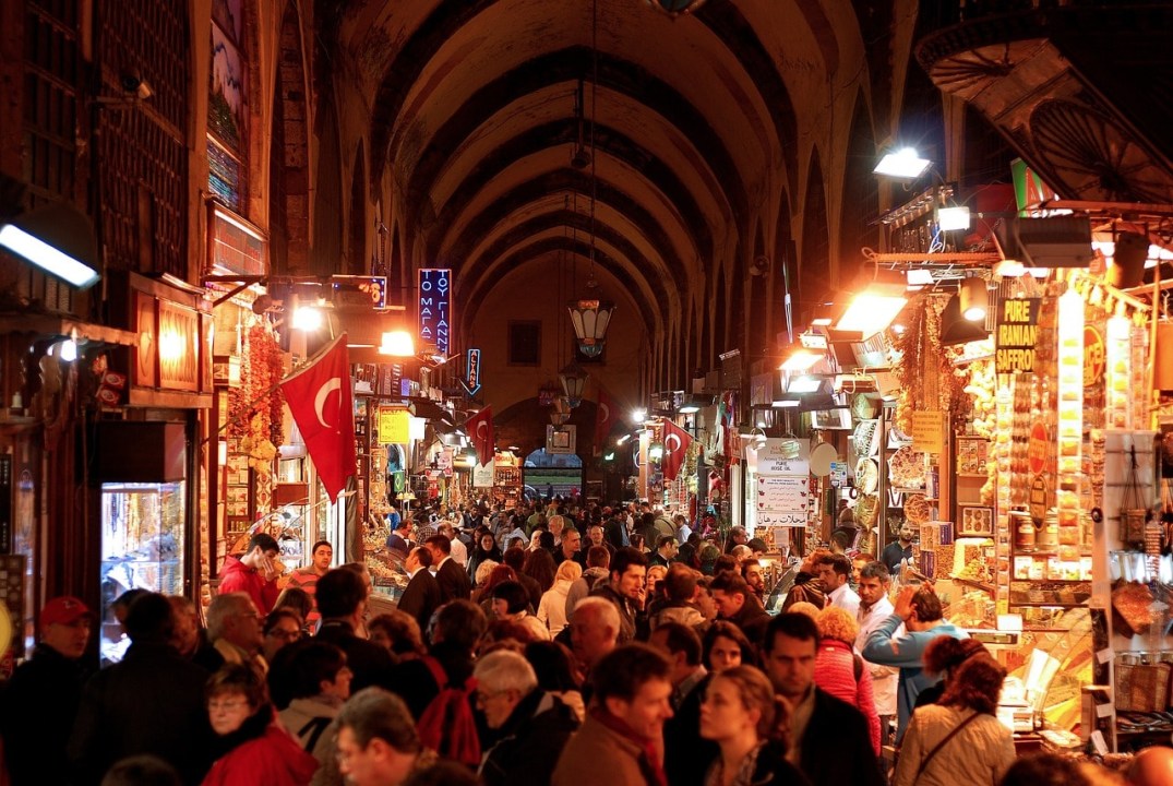 Hagia Sophia Grand Mosque, Blue Mosque, Istanbul, Bosphorus, Spice Bazaar