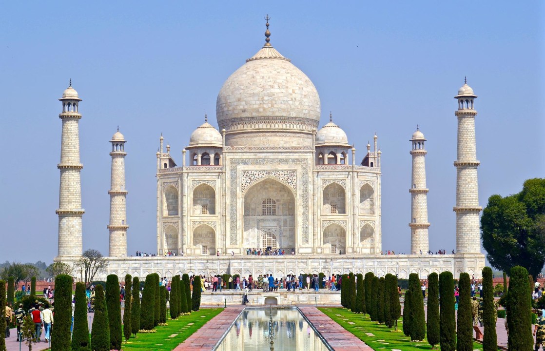 Taj Mahal, Yamuna River, Agra