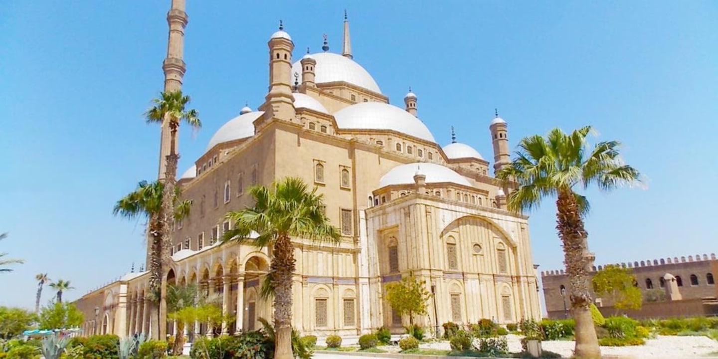 Cairo Citadel, Muhammad Ali Mosque, panoramic views over Cairo