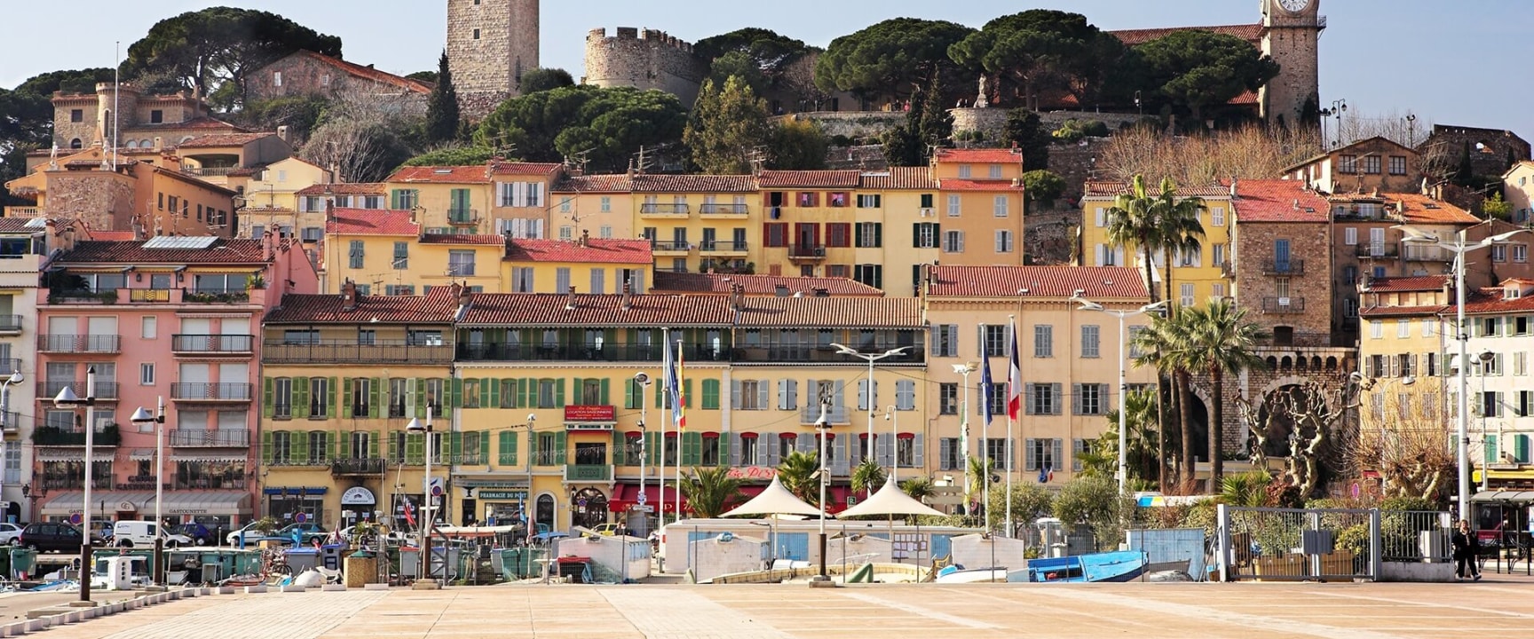 The Promenade de la Croisette, Palais des Festivals et des Congrès, Port Vauban, Cap d'Antibes