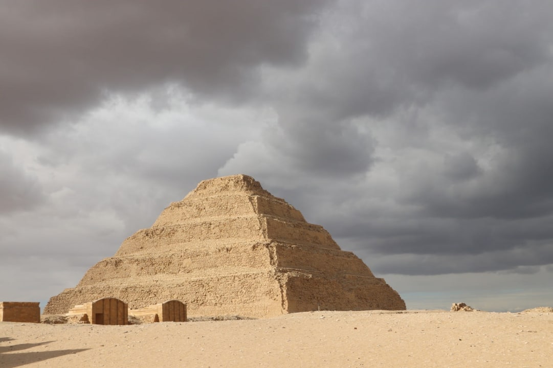 Pyramid of Djoser, Giza Plateau, Great Sphinx of Giza