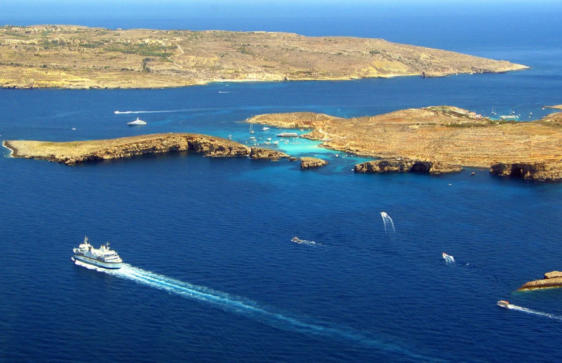 Blue Lagoon, Crystal Lagoon, Barbarossa on Gozo waters