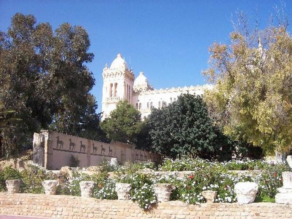Carthage ruins, Byrsa Hill, Sidi Bou Said, Tunis Bay