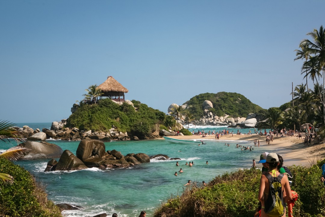 El Peñol rock, Guatapé's colourful lakeside, Tayrona National Natural Park's Cabo San Juan, Rosario Islands' San Pedro de Majagua