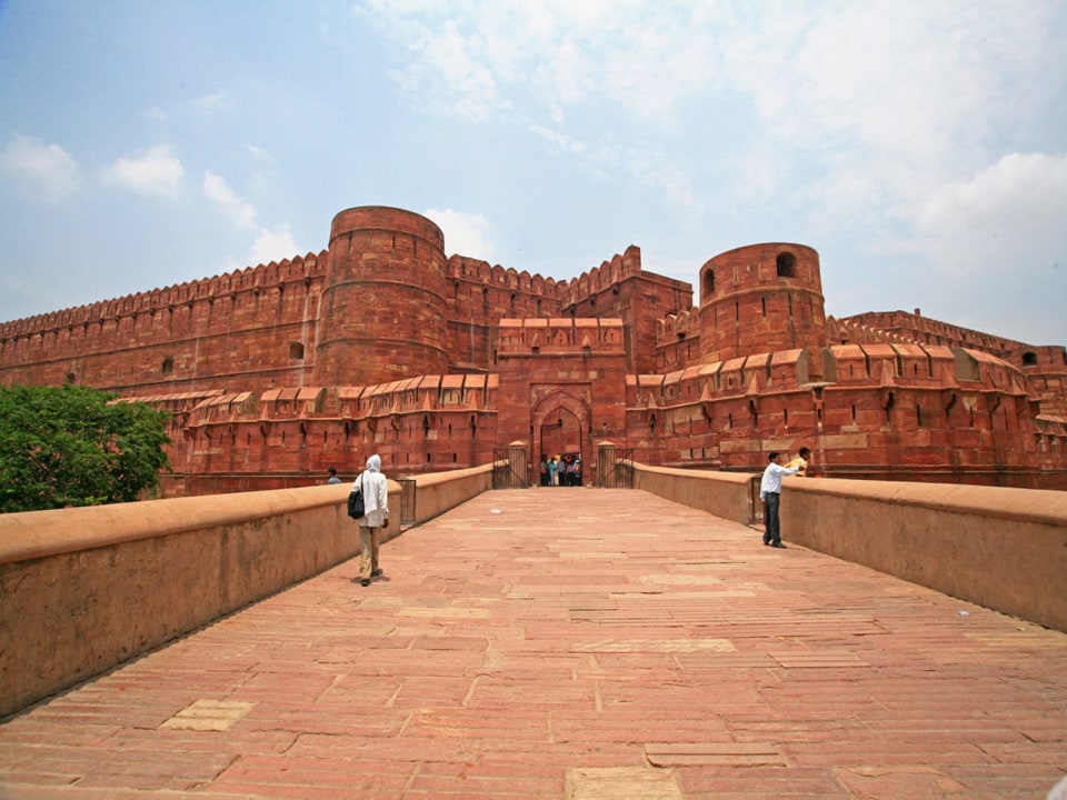 Taj Mahal, Agra Fort, Tomb of I'timad-ud-Daulah, New Delhi countryside