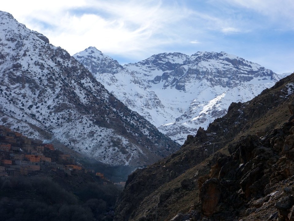 Jbel Toubkal summit, High Atlas passes, Azzaden Valley, Imlil