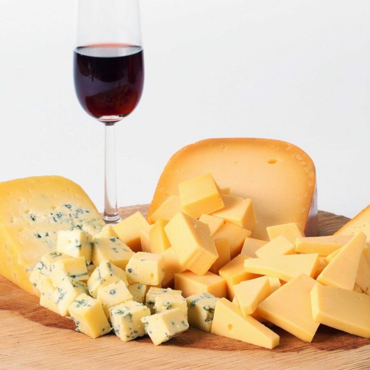 Johnny Cake, Dutch cheese and wine tasting, Guavaberry Colombier Tradition, French lunch