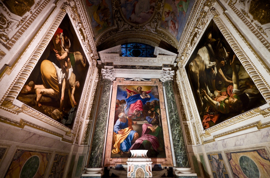 Santa Maria del Popolo, Sant'Agostino, San Luigi dei Francesi, Piazza Navona
