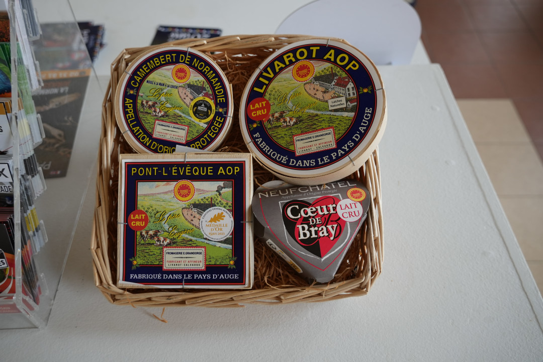Camembert factory, Calvados distillery, Cider Route, Deauville