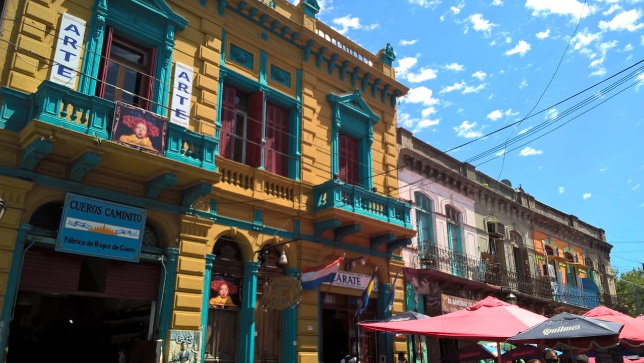 Plaza de Mayo, San Telmo historic streets, the colourful houses of La Boca, Caminito street artists