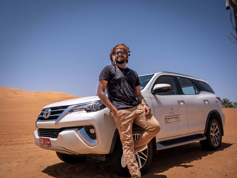 Dune drives on the outskirts of Muscat, camel rides, Wadi Bani Khalid rock pools