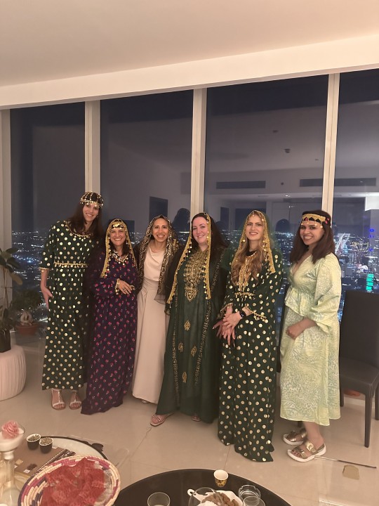 stunning sunset views, second tallest building in Riyadh, Alsayed sisters' apartment