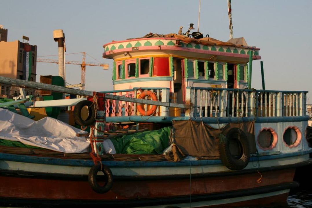 Al Fahidi neighbourhood, Textile Souk, Dubai Creek abra ride, Dubai Gold Souk