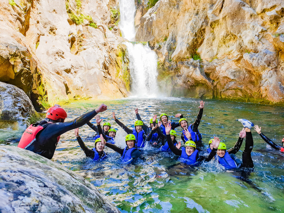 Cetina River canyon, the highest waterfall on the Cetina River, Zadvarje