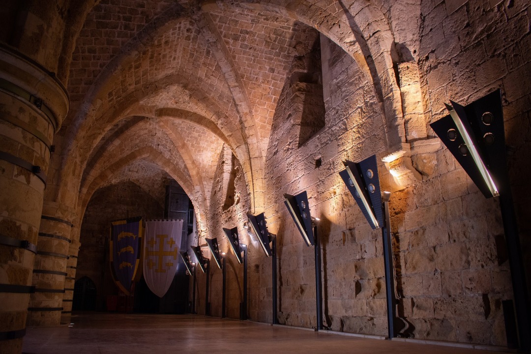 Old City of Acre, Templars' Tunnel, Al-Jazzar Mosque, Khan al-Umdan
