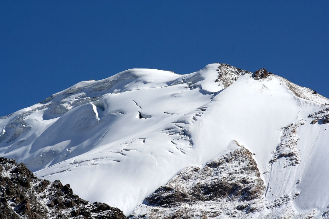 Trans-Ili Alatau mountains, Chimbulak ski resort, Medeo skating rink